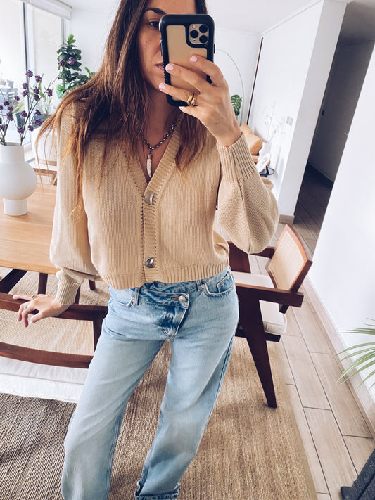 Chaleco Balboa Beige